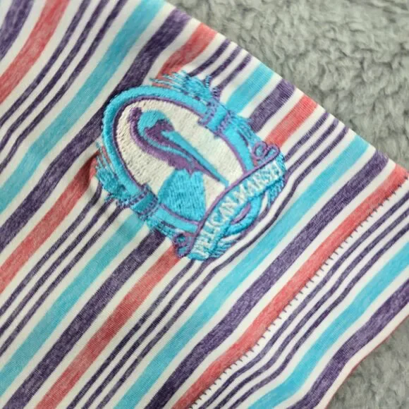 Peter Millar Men’s Summer Comfort Golf Polo Shirt Striped Size XL - Picture 4 of 9